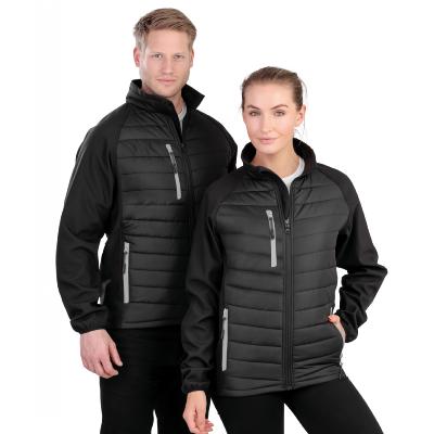 Bodywarmer rembourré avec manche<BR> Unisexe