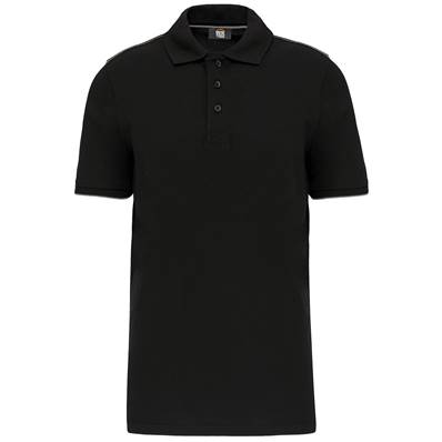 Polos avec liseret <BR> Homme