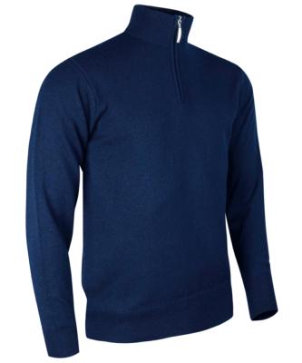 Pull col cheminée en laine Coll<BR>Glenmuir