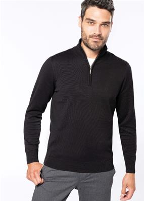 Pull Coton <BR>Col cheminée