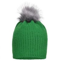 Bonnet au Crochet <BR> avec Pompon