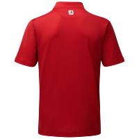 Polo Stretch Col Tissé Homme<BR>FootJoy