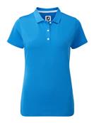 Polo Stretch Col Tissé Femme<BR>FootJoy