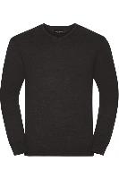 Pull Russel col V <BR>Homme