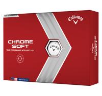 Balles Chrome Soft Callaway<BR> marquage logo