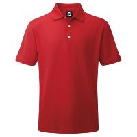 Polo Stretch Col Tissé Homme<BR>FootJoy